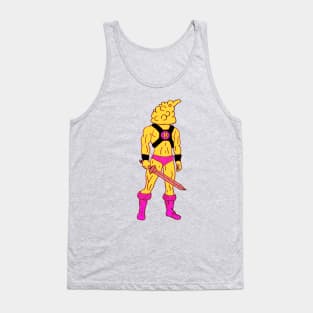 Prince Algor Yellow Large Art Tank Top